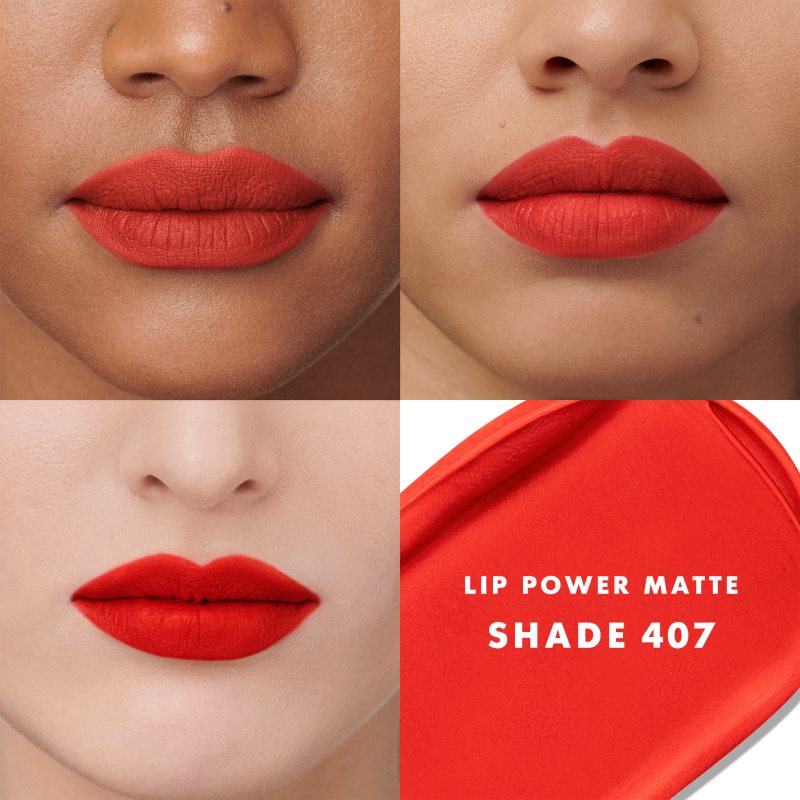 Armani Lip Power Matte Mattierender Lippenstift Farbton 407 Passionate 3.1 g (Bild 4)