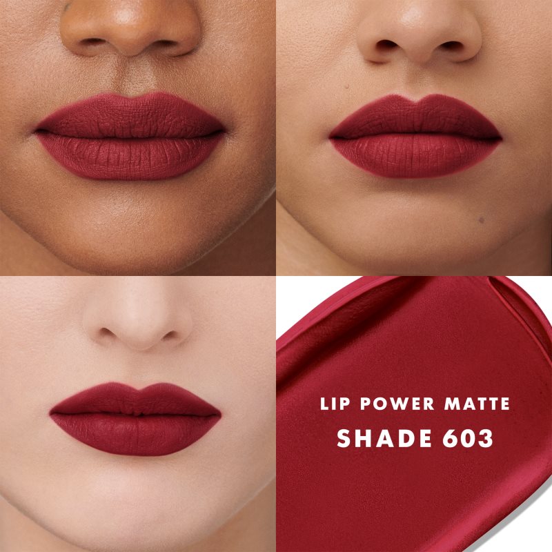 Armani Lip Power Matte Mattierender Lippenstift Farbton 603 Dramatic 3.1 g (Bild 4)