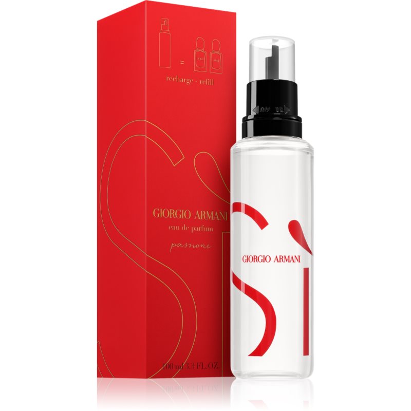Armani Sì Passione Eau de Parfum Ersatzfüllung für Damen 100 ml