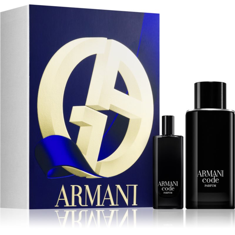 Armani Code Parfum gift set for men
