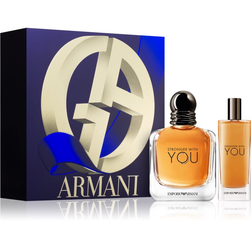 Armani Emporio Stronger With You подаръчен комплект за мъже