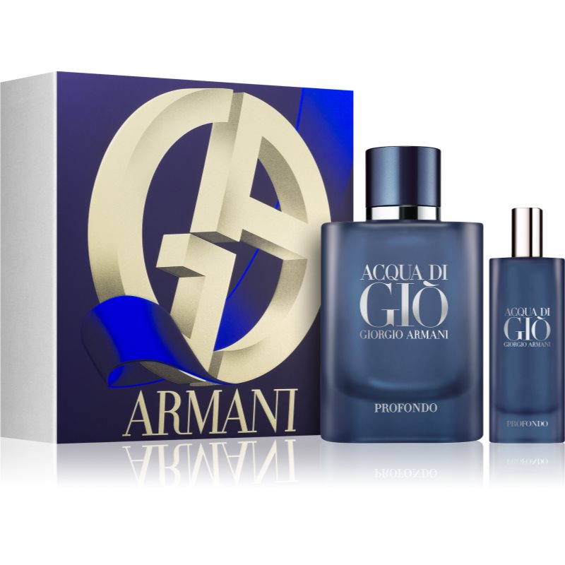 Armani Acqua di Gio Profondo gift set for men
