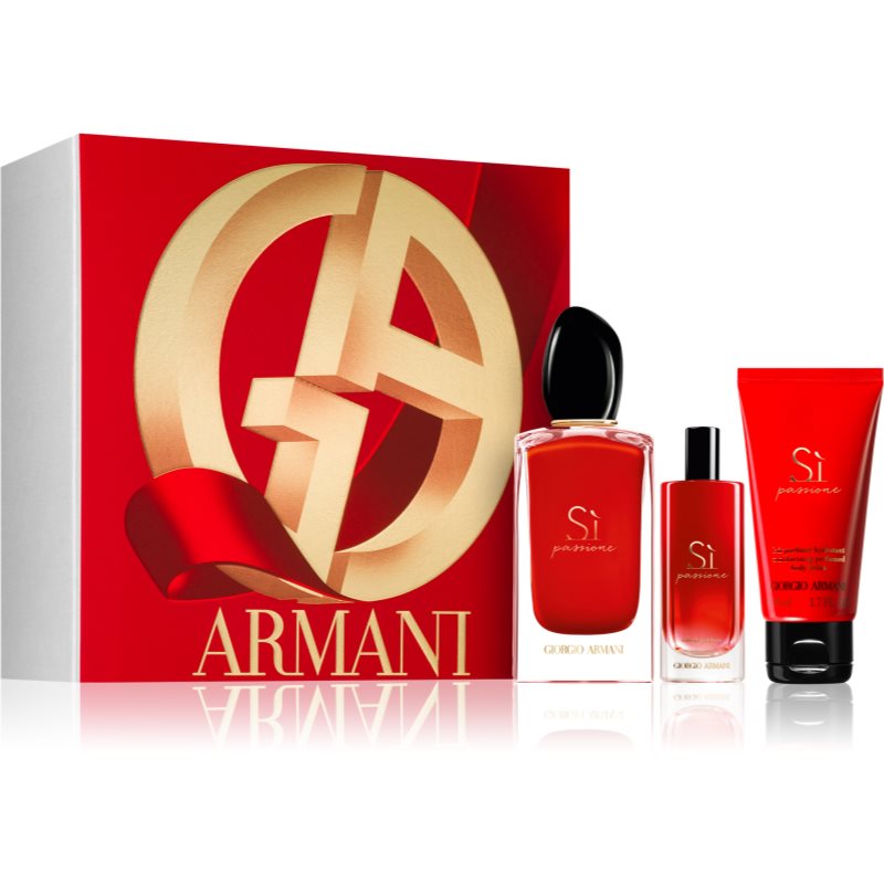 Armani Si Passione gift set for women
