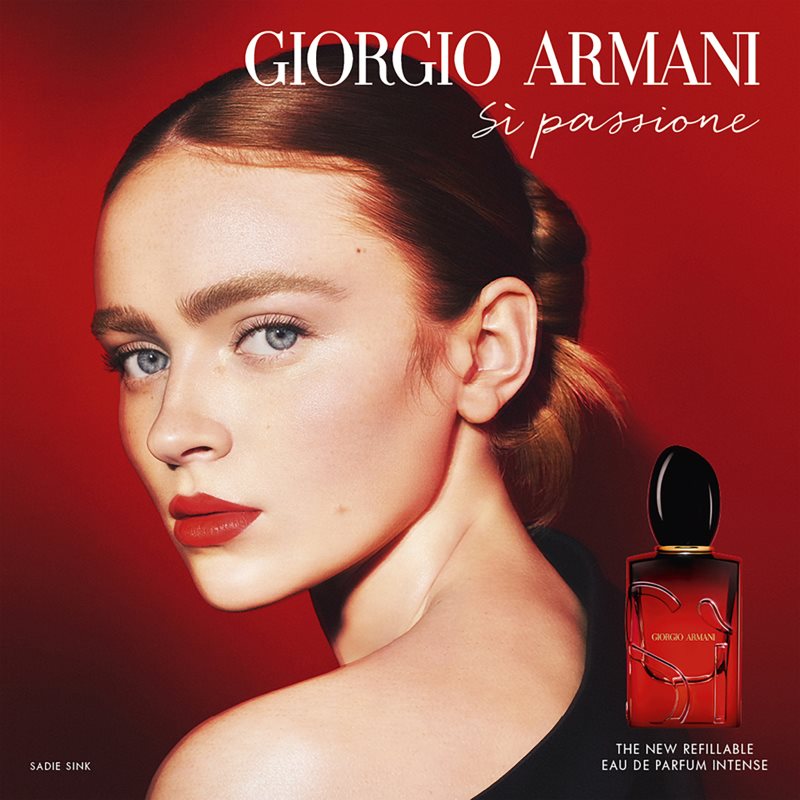 Armani Sì Passione Intense Eau De Parfum Rechargeable Pour Femme 30 Ml