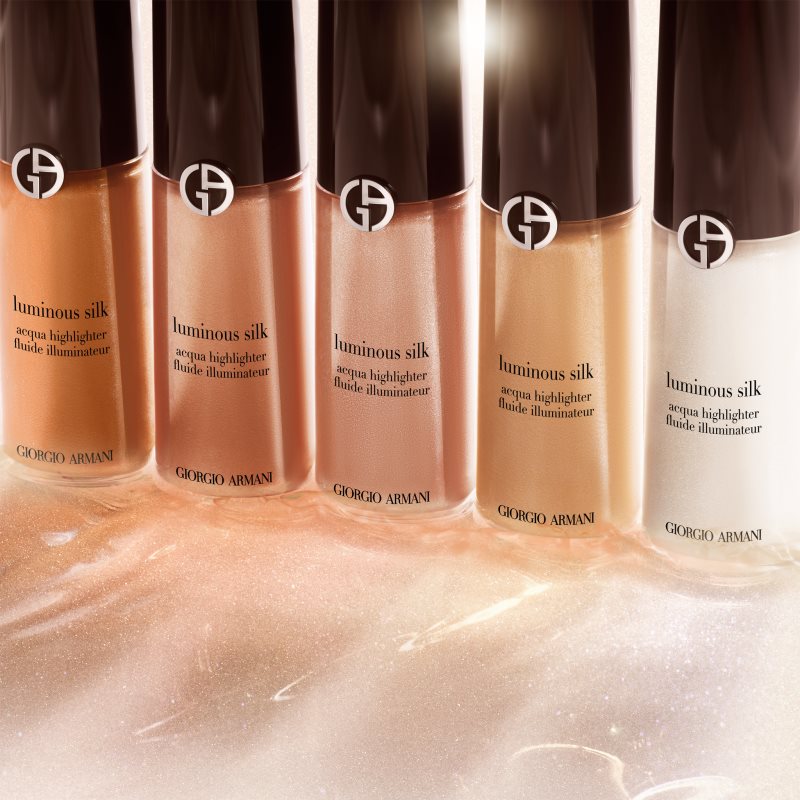 Armani Luminous Silk Acqua Highlighter flüssiger Aufheller Farbton 05 Sunset 12 ml (Bild 8)