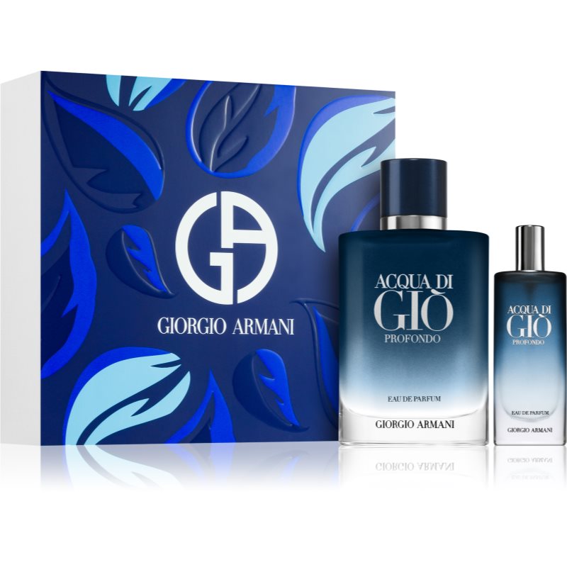 Armani Acqua di Giò Profondo coffret cadeau pour homme male