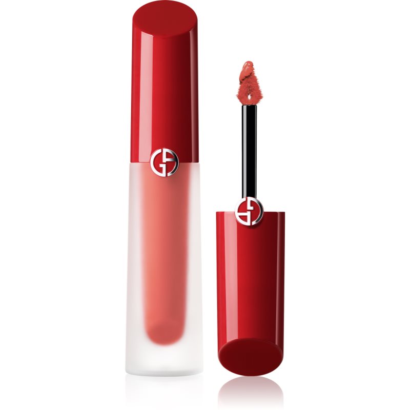 Armani Lip Maestro Satin ματ υγρό ενυδατικό κραγιόν απόχρωση 14 Spring Stroll 6.5 ml