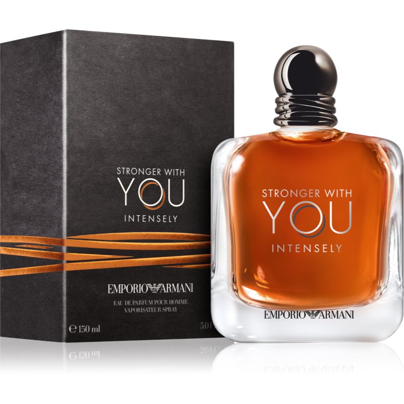 Armani Emporio Stronger With You Intensely Eau de Parfum für Herren 150 ml