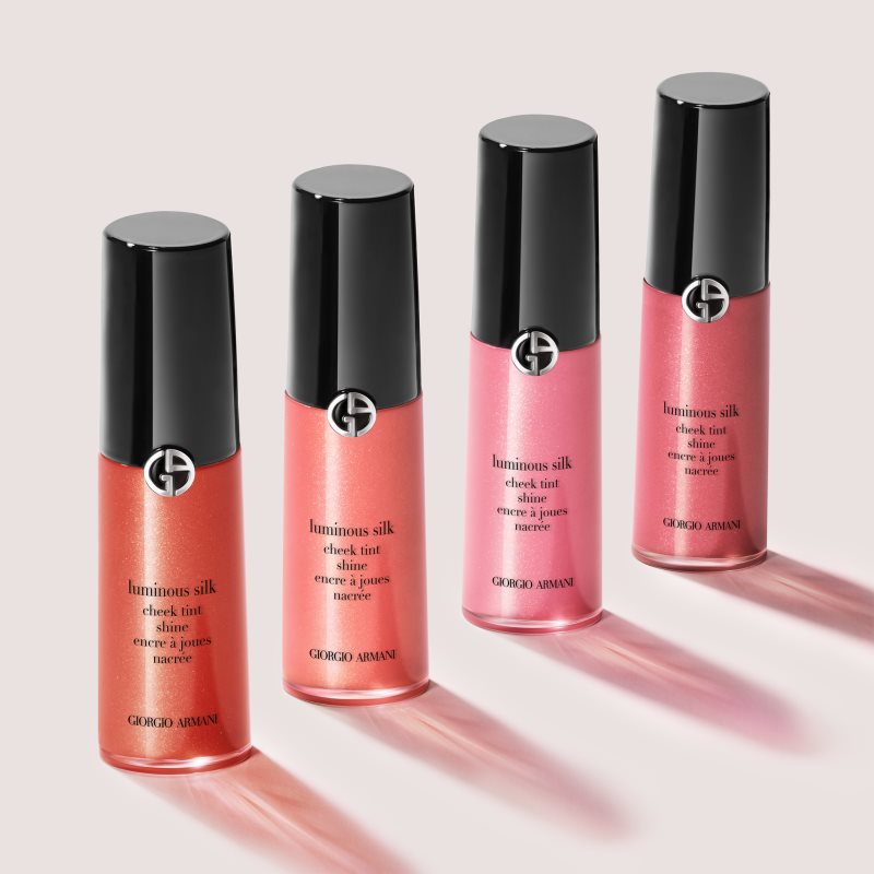 Armani Luminous Silk Cheek Tint Shine flüssiges Rouge Farbton 53 Cosmic Pink 12 ml (Bild 6)