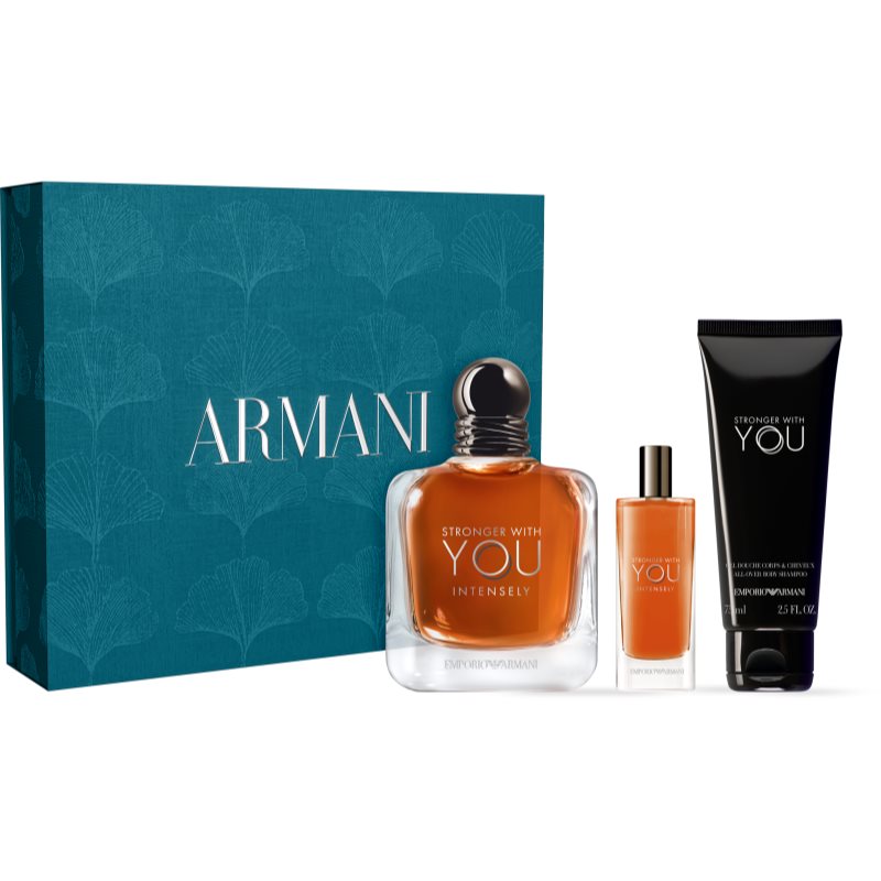 Photos - Women's Fragrance Armani Emporio Stronger With You Intensely gift set for men 