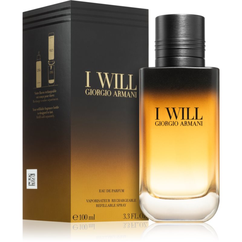 Armani I Will Eau de Parfum für Herren 100 ml (Bild 2)