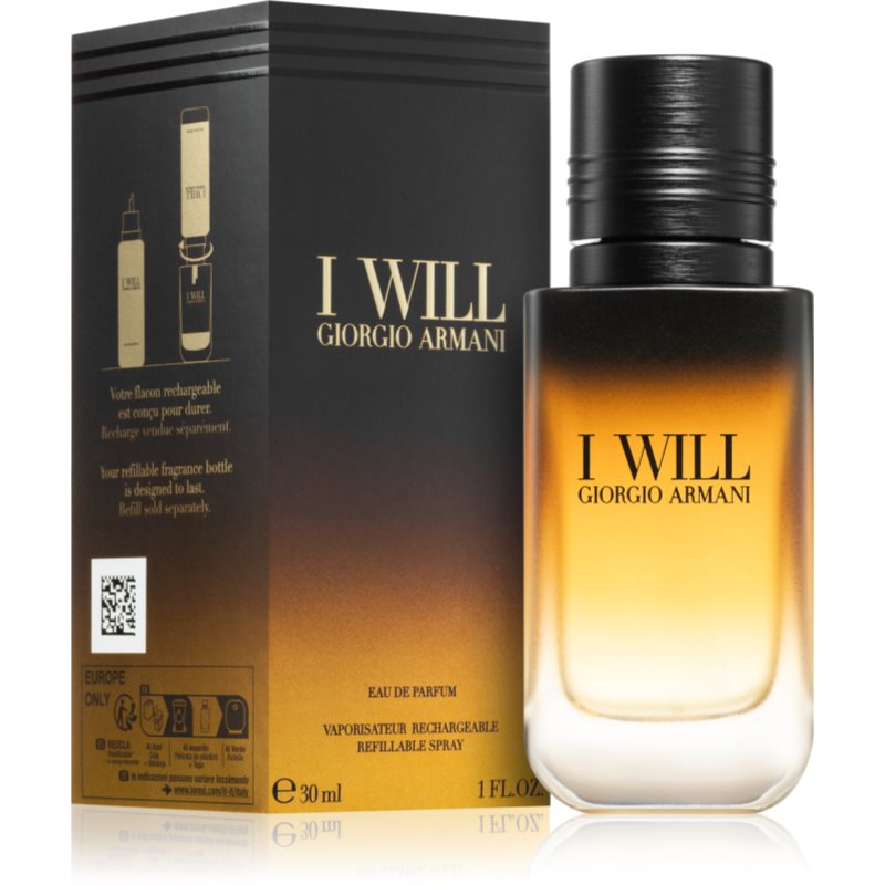 Armani I Will Eau de Parfum für Herren 30 ml (Bild 2)