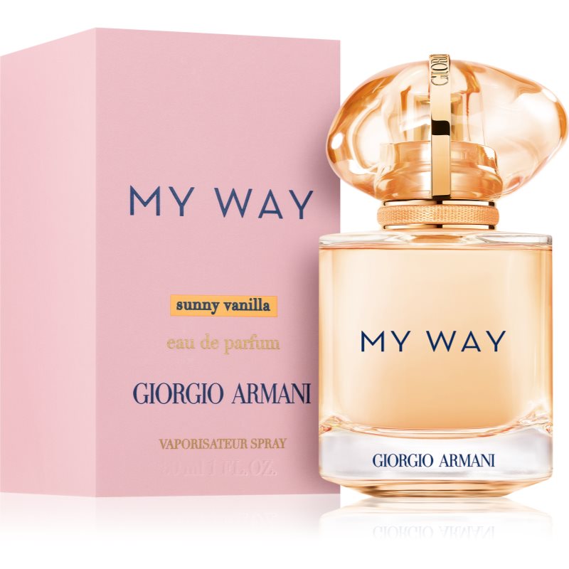 Armani My Way Sunny Vanilla parfémovaná voda pro ženy 30 ml (obrázek 3)