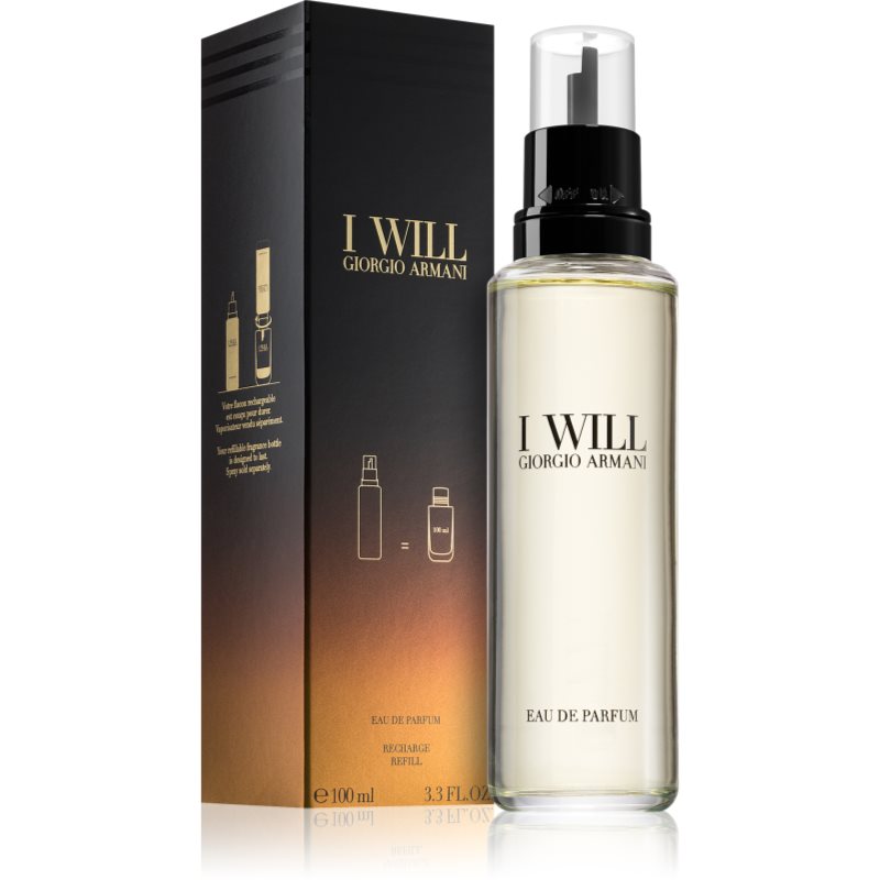 Armani I Will Eau de Parfum für Herren refill 100 ml (Bild 2)