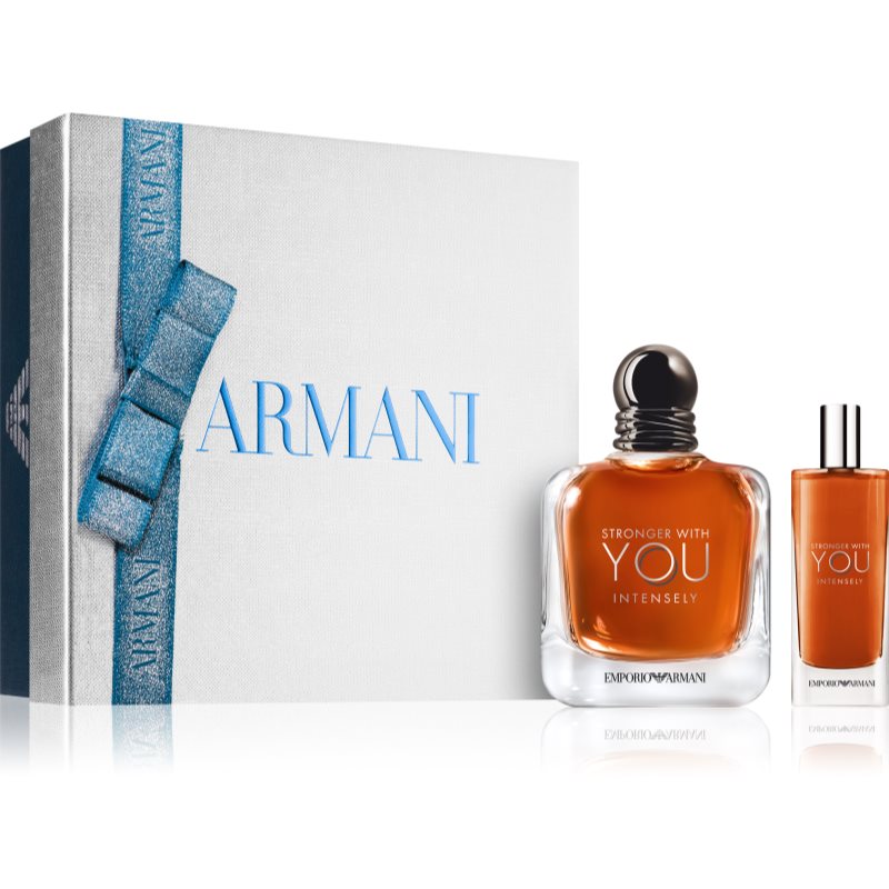 Armani Emporio Stronger With You Intensely gift set for men