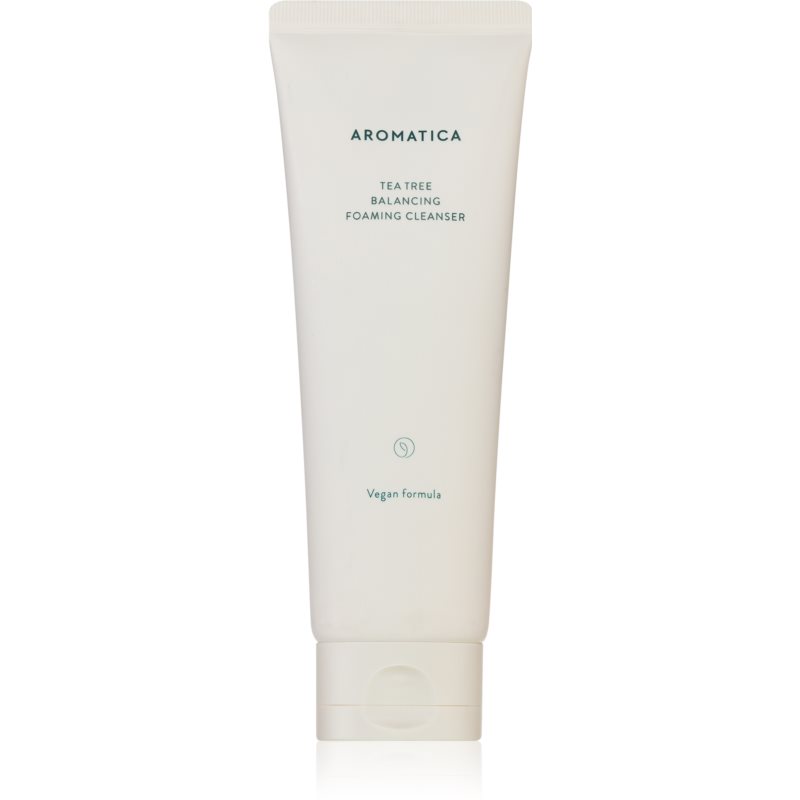 Aromatica Tea Tree Balancing Foaming Cleansing Gel For Oily And Problematic Skin 180 g
