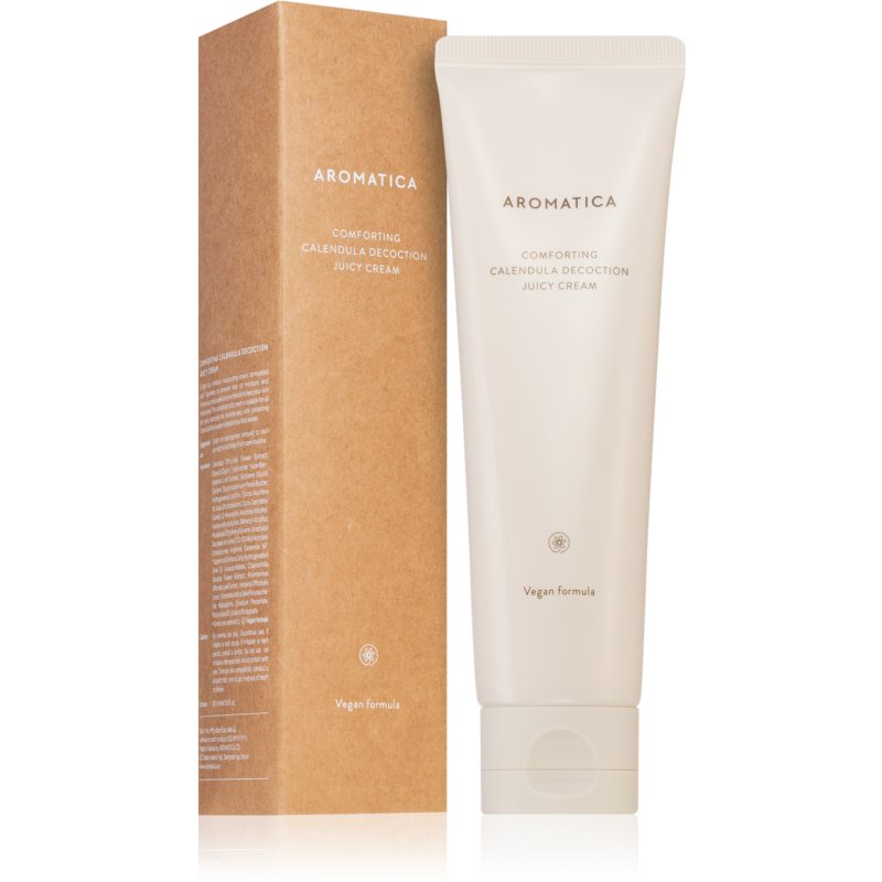 AROMATICA Calendula Comforting Soothing And Regenerating Cream For Sensitive And Irritable Skin 150 Ml
