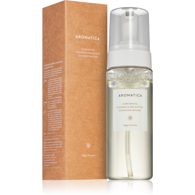 Aromatica Calendula Comforting Gentle Cleansing Foam With Soothing Effect 170 Ml