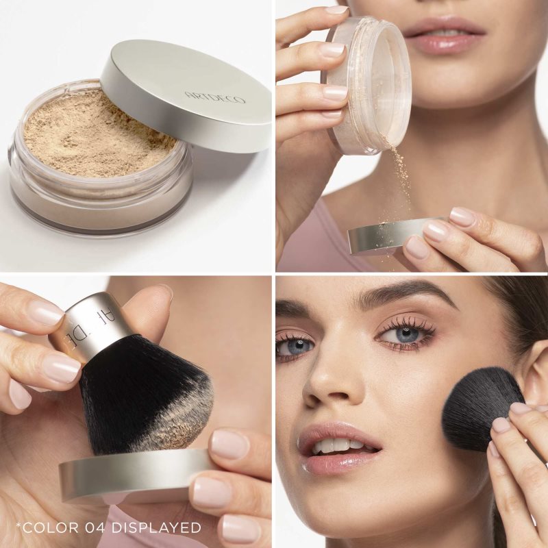 ARTDECO Pure Minerals Powder Foundation мінеральний розсипчастий тональний засіб відтінок 340.4 Light Beige 15 гр