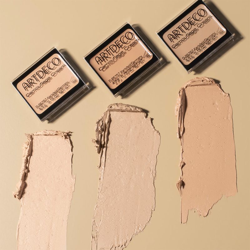 ARTDECO Camouflage Waterproof Cover Cream For All Skin Types Shade 492.9 Soft Cinnamon 4,5 G