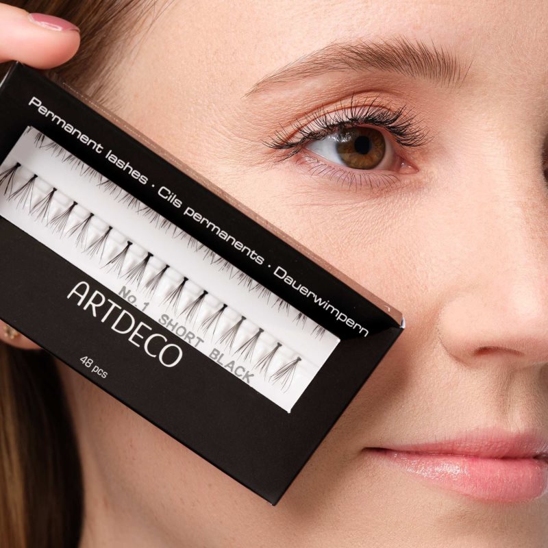 ARTDECO Permanent Lashes Faux-cils Permanents 1 - Short Black 48 Pcs