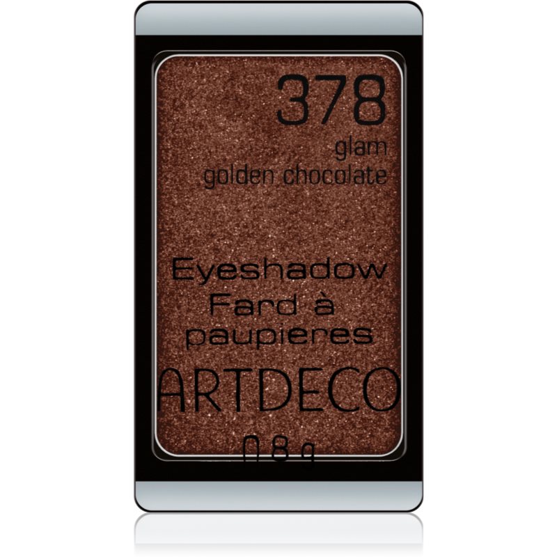ARTDECO Eyeshadow Glamour oční stíny pro vložení do paletky odstín 378 Glam Golden Chocolate 0.8 g