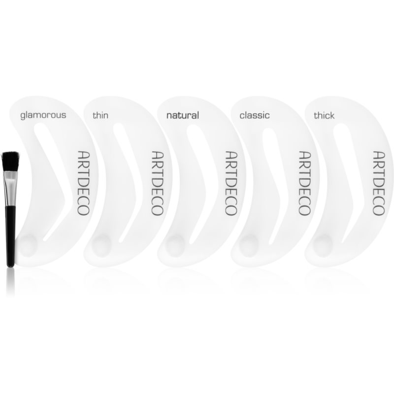 

ARTDECO Brush пензлик з шаблонами для корекції та моделювання форми брів