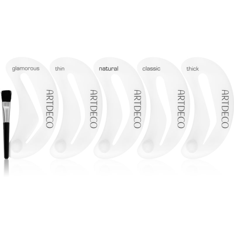 ARTDECO Brush Augenbrauen-Pinsel mit Schablonen 1 St.