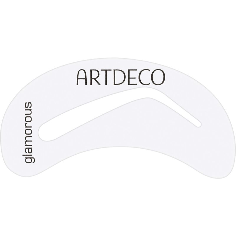 ARTDECO Brush пензлик з шаблонами для корекції та моделювання форми брів 1 кс