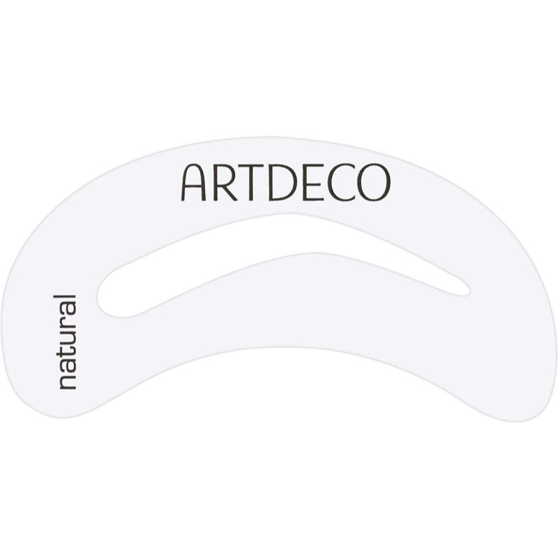 ARTDECO Brush пензлик з шаблонами для корекції та моделювання форми брів 1 кс