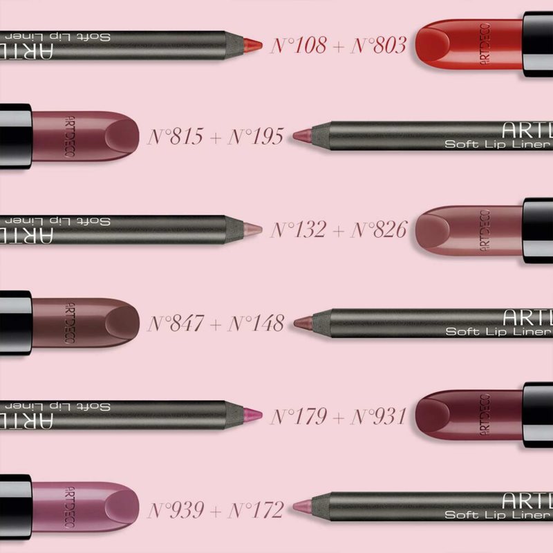 ARTDECO Soft Liner Waterproof водостійкий контурний олівець для губ відтінок 172 Cool Mauve 1,2 гр