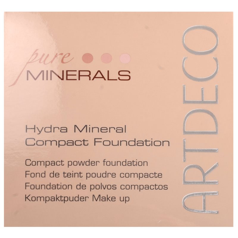 ARTDECO Pure Minerals Hydra Compact Foundation компактна пудра 406.55 Ivory 10 гр