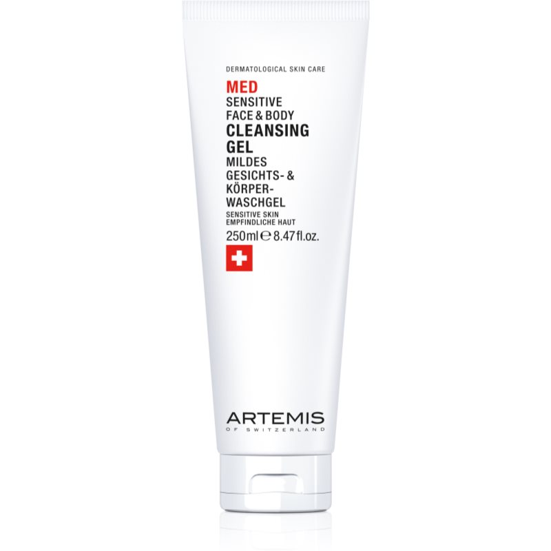 ARTEMIS MED Sensitive Face & Body tisztító gél 250 ml