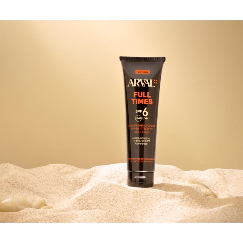 Arval Half Times Sunscreen For A Deep Tan 150 Ml