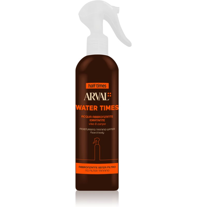 Arval Half Times Moisturising Tanning Water osvěžující sprej na prodloužení opálení 300 ml