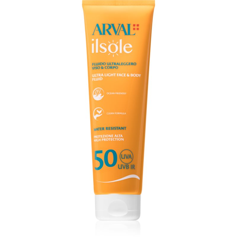 Arval IlSole Ultralight Face & Body Fluid lozione per corpo e viso 150 ml
