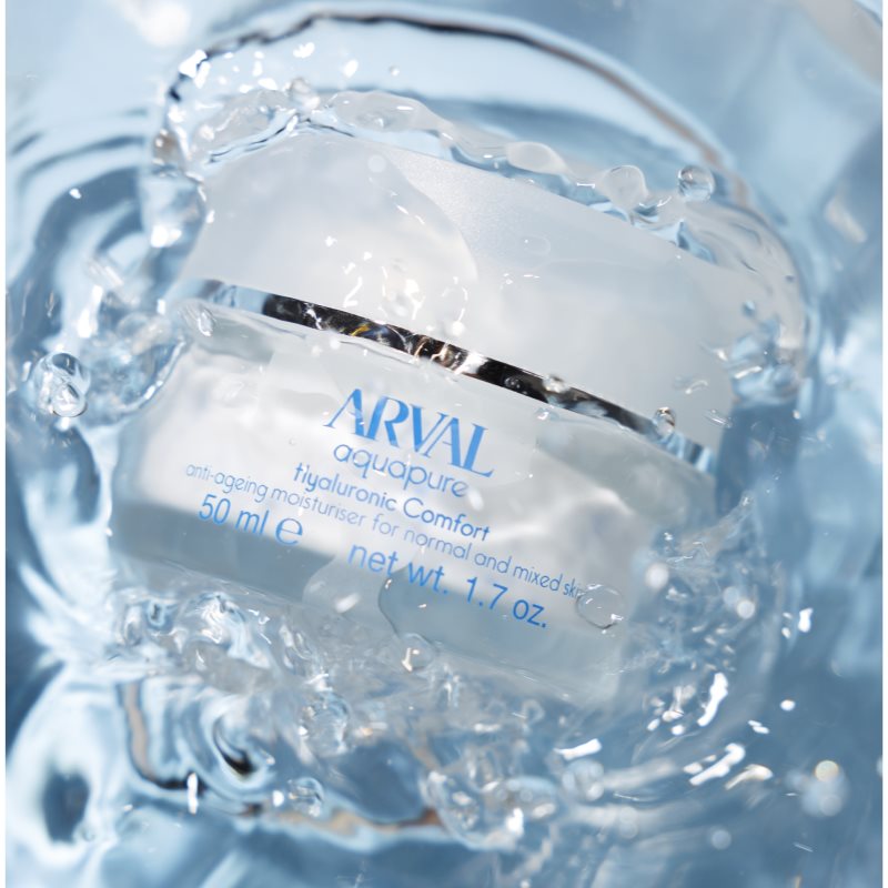 Arval Aquapure зволожуючий крем проти старіння шкіри для нормальної та змішаної шкіри 50 мл
