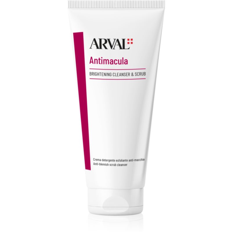 Arval Antimacula Cleansing Scrub Cream With A Brightening Effect 200 Ml
