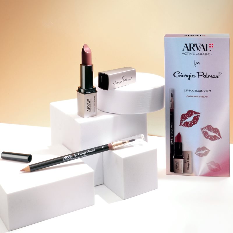 Arval THE LIP HARMONY KIT Caramel Dream Kit De Maquillage Pour Femme