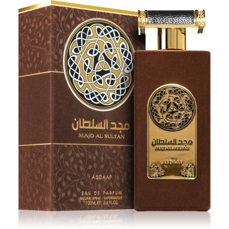 Asdaaf Majd Al Sultan Brown Eau De Parfum For Men 100 Ml