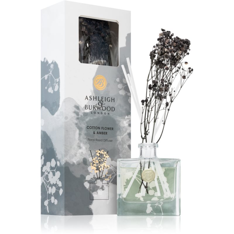 Ashleigh & Burwood London The Life In Bloom Cotton Flower & Amber Aroma Diffuser 150 Ml