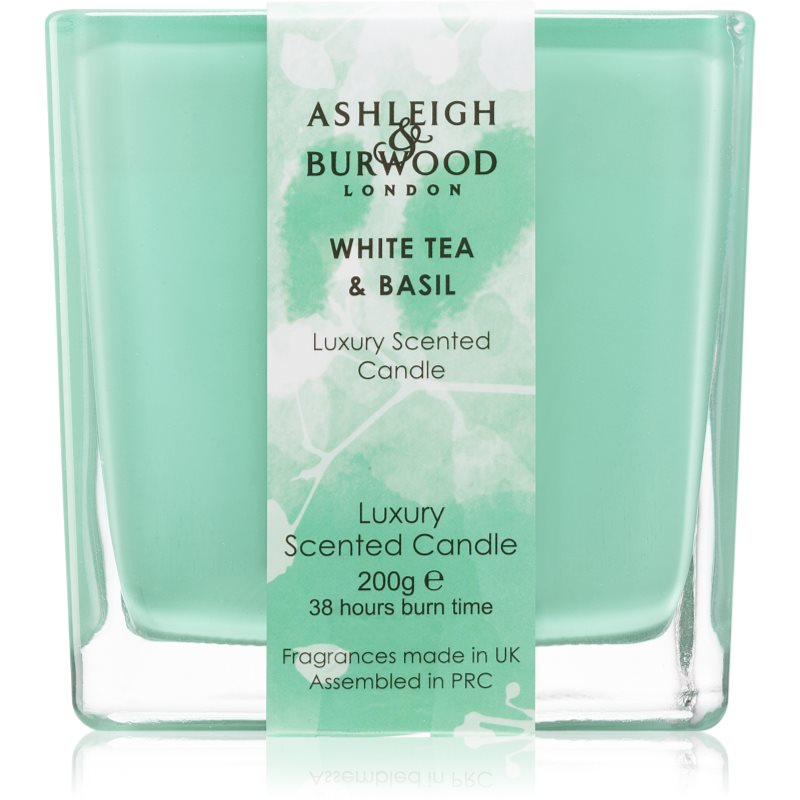 Ashleigh & Burwood London Life In Bloom White Tea & Basil Aроматична свічка 200 гр