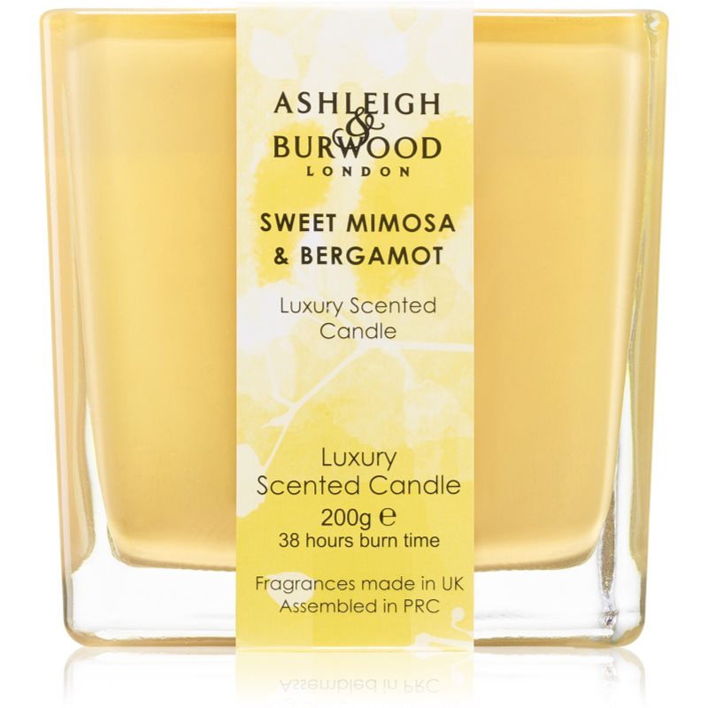 Ashleigh & Burwood London Life In Bloom Sweet Mimosa & Bergamot Scented Candle 200 G