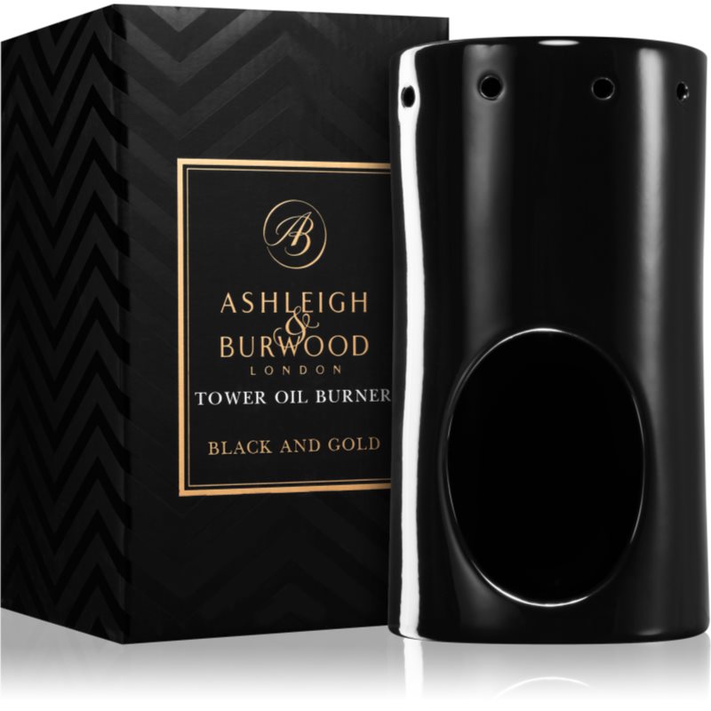 Ashleigh & Burwood London Black and Gold keraminė kvapų lempa