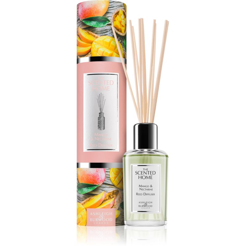 Ashleigh & Burwood London The Scented Home Mango & Nectarine aroma diffuser with refill 150 ml
