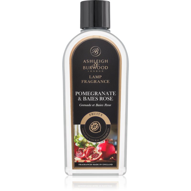 Ashleigh & Burwood London Lamp Fragrance Pomegranate & Baies Rose Ersatzfüllung für katalytische Lampen 500 ml