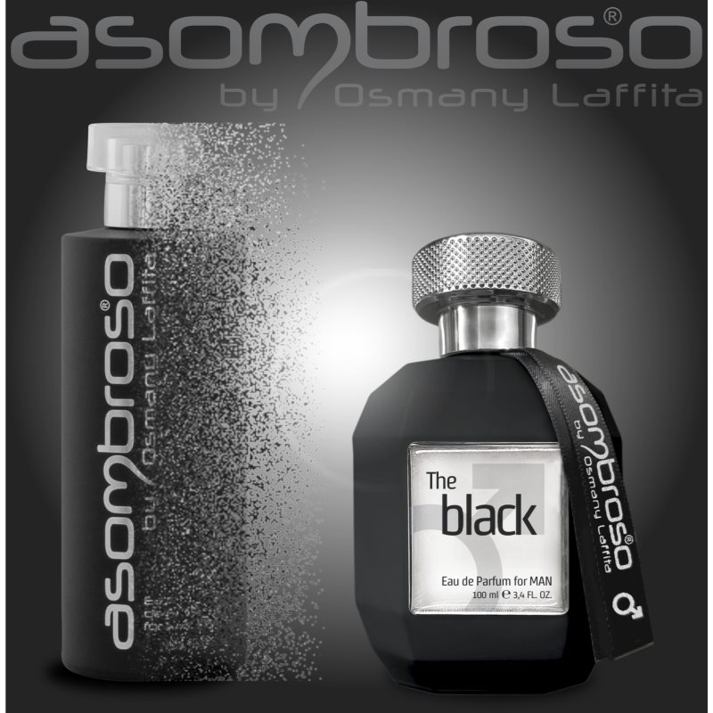 Asombroso By Osmany Laffita The Black For Man Eau De Parfum For Men 100 Ml