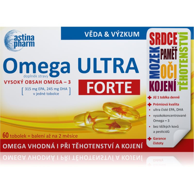 Astina Omega Ultra Forte kapsuly s esenciálnymi mastnými kyselinami 60 cps kúpite na Notino.sk