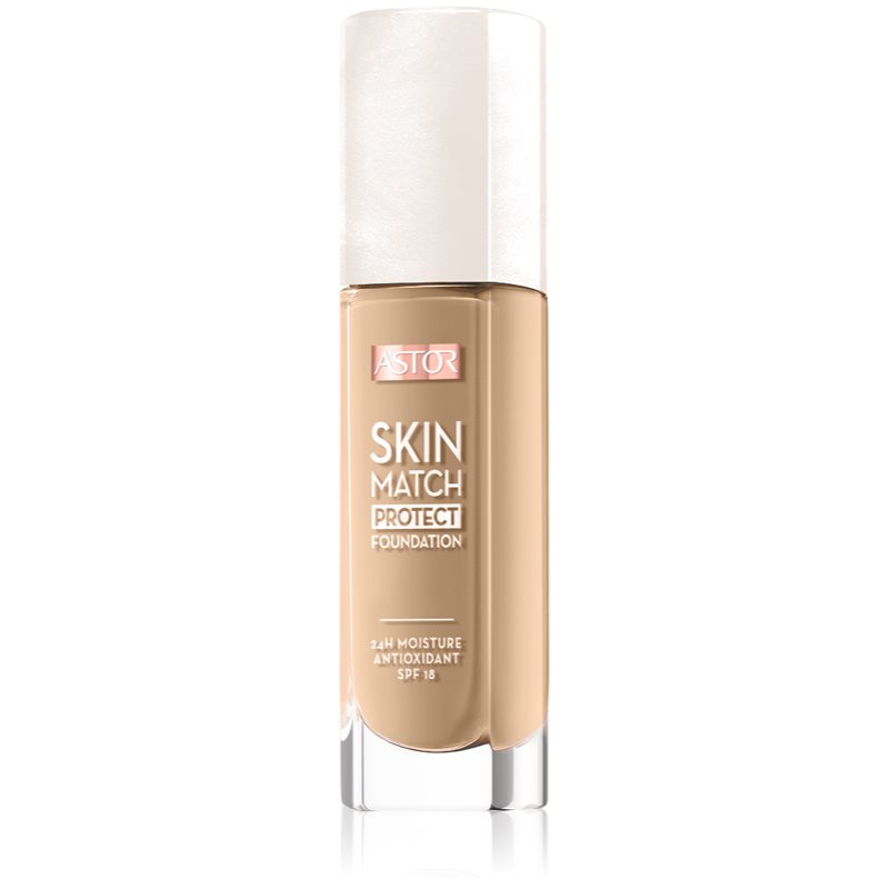 

Astor Skin Match Protect зволожуючий тональний крем SPF 18 відтінок 100 Ivory