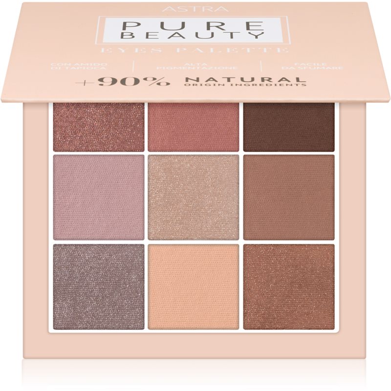 Astra Make-up Pure Beauty Eyes Palette eyeshadow palette 15,5 g
